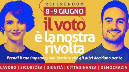 Referendum, si vota l'8 e 9 giugno